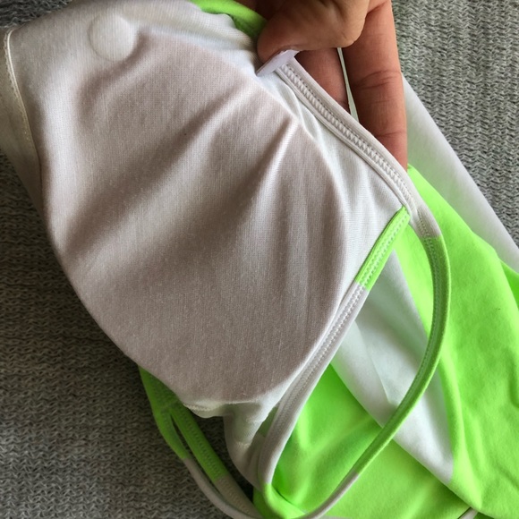 Lululemon power Y tank lime green - Picture 7 of 7